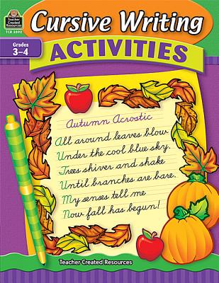 Cursive Writing Activities