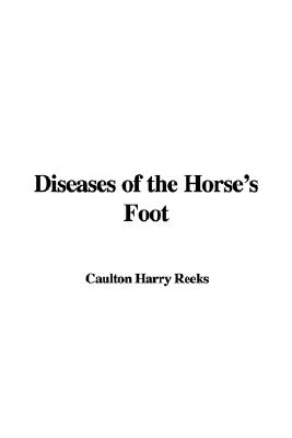 Diseases of the Horse's Foot