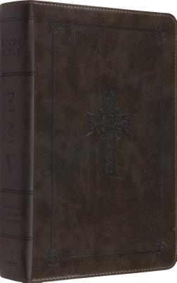 Image for ESV Study Bible Personal Size (Olive/Celtic Cross)