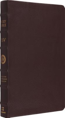 Image for ESV Large Print Thinline Reference Bible (Top Grain Leather - Brown)