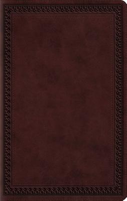 Image for ESV Large Print Value Thinline Bible (Mahogany, Border Design)