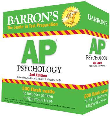 Barron's AP Psychology Flash Cards