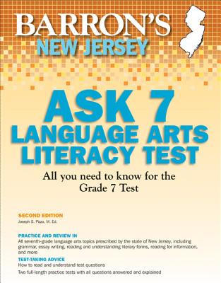 Barron's New Jersey ASK 7 Language Arts Literacy Test (Barron's Ask 7 Language Arts Literacy Test)