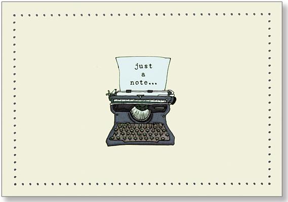 Image for Typewriter Note Cards (Stationery, Boxed Cards)