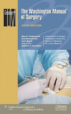 Image for The Washington Manual of Surgery The Washington Manual of Surgery