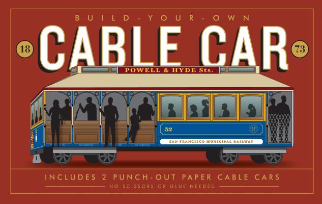 Build-Your-Own Cable Car: Includes 2 Punch-Out Paper Cable Cars Image for Build-Your-Own Cable Car: Includes 2 Punch-Out Paper Cable Cars