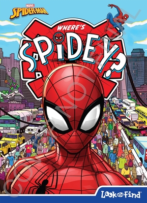 Marvel Spider-man Wheres Spidey Look and Find Activity Book - PI Kids