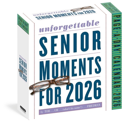 Image for Unforgettable Senior Moments Page-A-Day Calendar 2026 Unforgettable Senior Moments Page-A-Day Calendar 2026