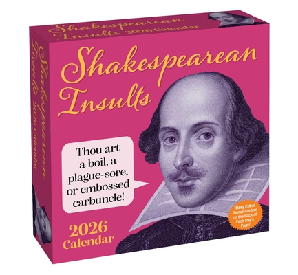 Image for Shakespearean Insults 2026 Day-to-Day Calendar Shakespearean Insults 2026 Day-to-Day Calendar