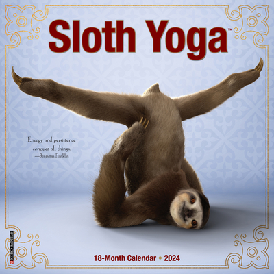 Sloth Yoga 2024 Calendar
