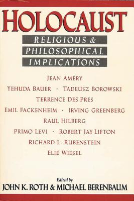 Image for Holocaust: Religious and Philosophical Implications