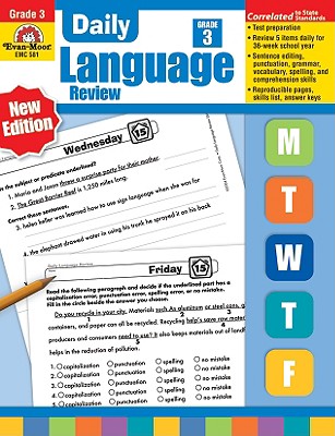 Daily Language Review Grade 3 Te