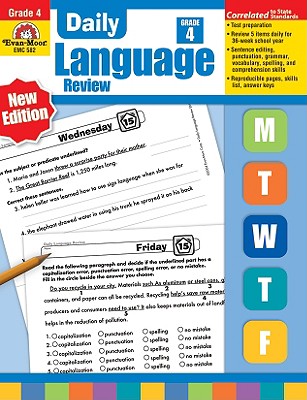 Daily Language Review Grade 4 Te