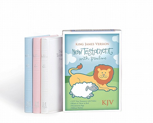 Image for New Testament with Psalms Gift Bible (King James Version, Imitation Leather, White)