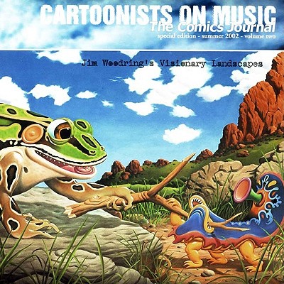 The Comics Journal, Special Edition, Summer 2002, Vol. 2: Cartoonists on Music- Jim Woodring's Visionary Landscapes
