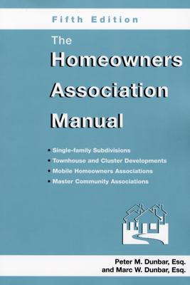 Image for Homeowners Association Manual Homeowners Association Manual