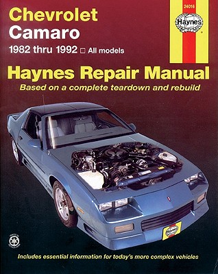 Chevrolet Camaro (82-92) Haynes Repair Manual (Haynes Repair Manuals)