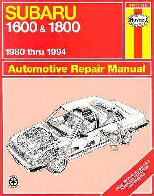 Subaru 1600 & 1800 '80'94 (Haynes Repair Manuals)