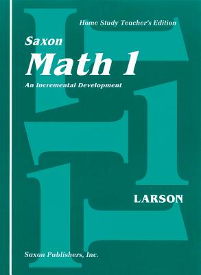 Image for Saxon Math 1, Home Study Teacher's Edition