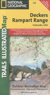 Deckers, Rampart Range Map