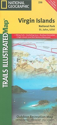 Virgin Islands National Park Map