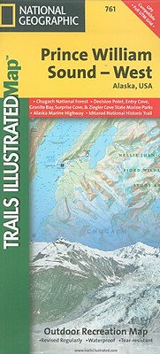 Prince William Sound West Map