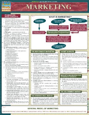 Marketing (Quickstudy Reference Guides - Academic)