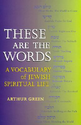Image for These Are the Words: A Vocabulary of Jewish Spiritual Life