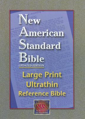 Image for NASB Large Print Ultrathin Reference Bible (Black, Genuine Leather)