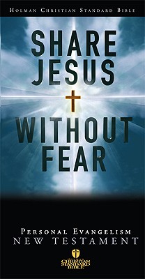 HCSB Share Jesus Without Fear New Testament, Black Bonded Leather