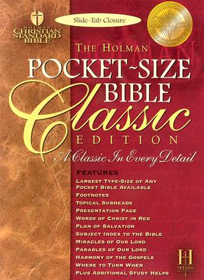 Image for Pocket Size Bible-HCSB-Classic