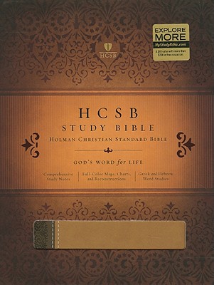 HCSB Study Bible, Brown/Tan Duotone