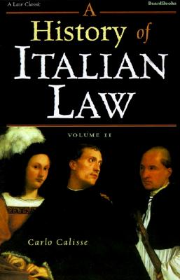 A History of Italian Law, Vol. 2