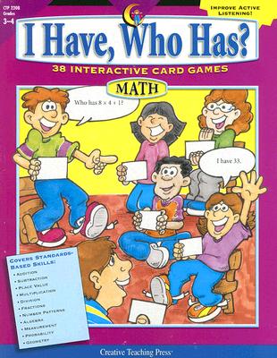 Image for I Have, Who Has Math 3-4: 38 Interactive Card Games I Have, Who Has Math 3-4: 38 Interactive Card Games