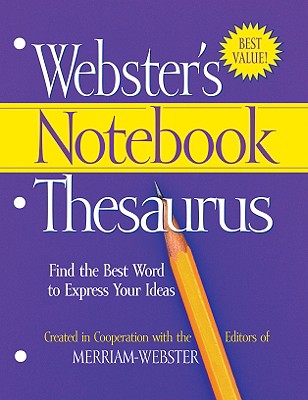 Image for Webster's Notebook Thesaurus, Newest Edition Webster's Notebook Thesaurus, Newest Edition