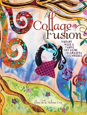Collage Fusion: Vibrant Wood and Fabric Art Using Telamadera Techniques