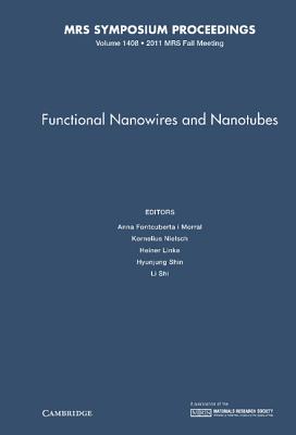 Functional Nanowires and Nanotubes: Volume 1408 (MRS Proceedings)
