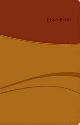 Thinline Bible, Tan/Brick Red DecoTone