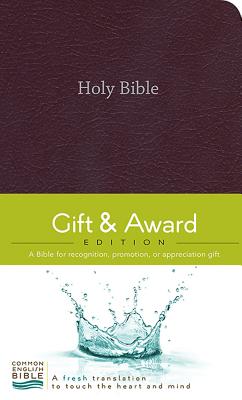Image for CEB Common English Bible Gift & Award Burgundy Red Letter Edition CEB Common English Bible Gift & Award Burgundy Red Letter Edition