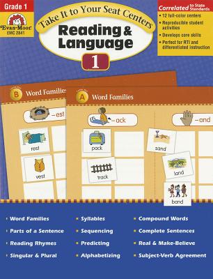 Take It to Your Seat Reading and Language Centers, Grade 1