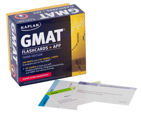 Image for Kaplan GMAT Flashcards + APP (Kaplan Test Prep) Kaplan GMAT Flashcards + APP (Kaplan Test Prep)
