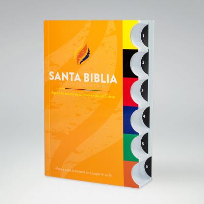 Time to Revive Gospel-Tabbed New Testament Bible (Spanish Edition)