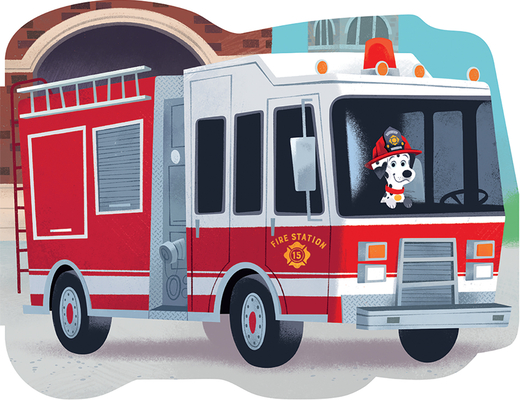 Image for How Fire Trucks Work - Children's Shaped Board Book for Little Red Firetruck Engine Lovers How Fire Trucks Work - Children's Shaped Board Book for Little Red Firetruck Engine Lovers