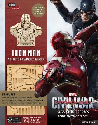IncrediBuilds: Marvel's Captain America: Civil War: Iron Man Signature Series Book and Model Set