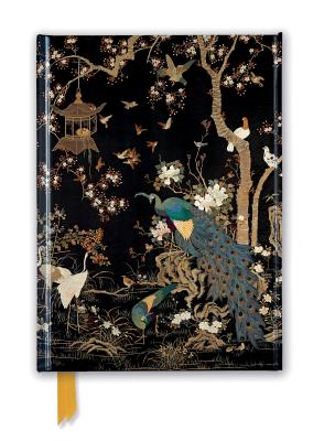 Image for Ashmolean Museum: Embroidered Hanging with Peacock (Foiled Journal) (Flame Tree Notebooks)