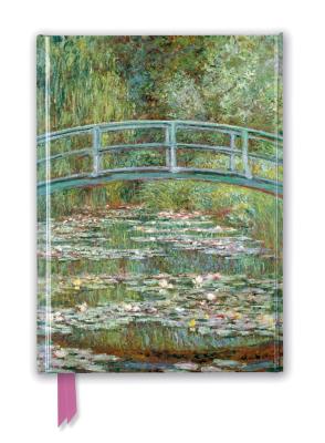 Image for CLAUDE MONET: BRIDGE OVER A POND OF WATER LILIES FOILED JOURNAL (FLAME TREE NOTEBOOKS)