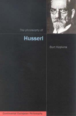 The Philosophy of Husserl