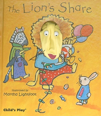 The Lion's Share [With Finger Puppet] (Activity Books) (Finger Puppet Books)