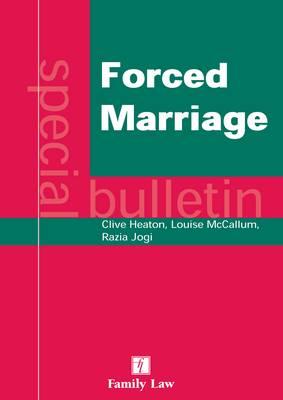 Image for Forced Marriage: A Special Bulletin Forced Marriage: A Special Bulletin