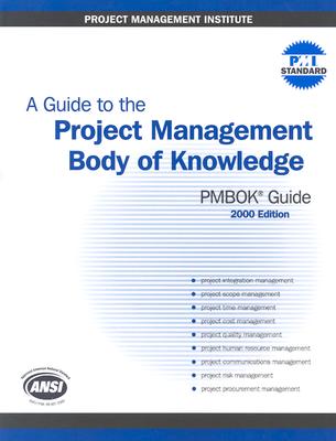 Image for A Guide to the Project Management Body of Knowledge (PMBOK Guide) -- 2000 Edition